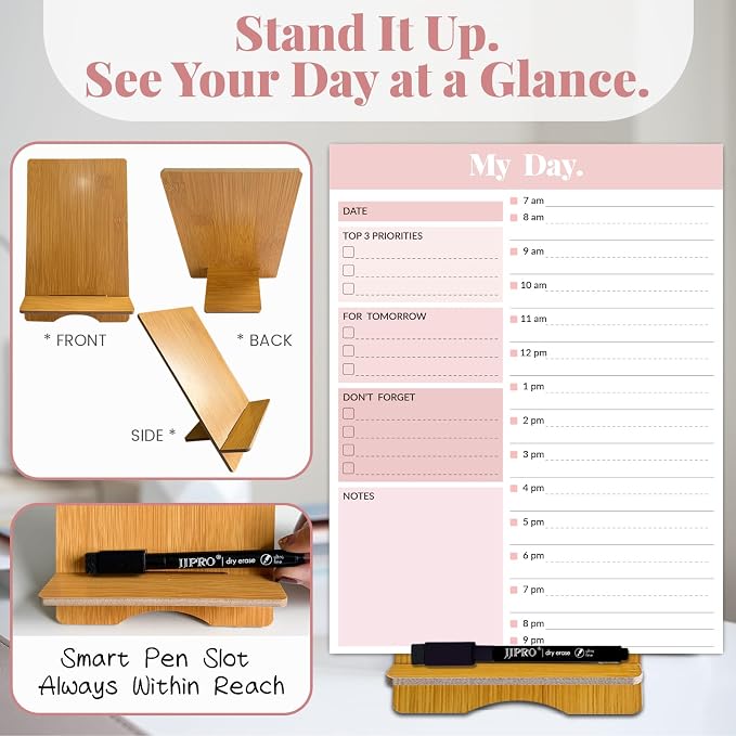 JJPRO Reusable Desktop Daily Planner - Image 4