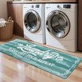 Pauwer Laundry Room Rug Runner 20"x60" Waterproof Rubber Laundry Mat Non Slip by Pauwer