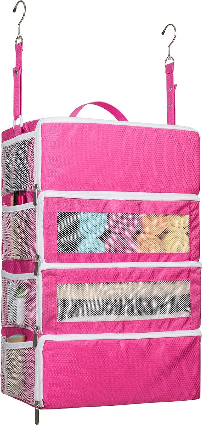 Suitcase Organizer, Travel Luggage Organizer Hanging Shelves Packing Cube by Vokelater