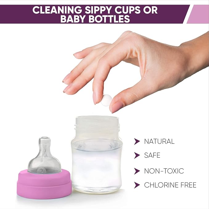 Baby Water Bottle Cleaning Tablets - Image 4