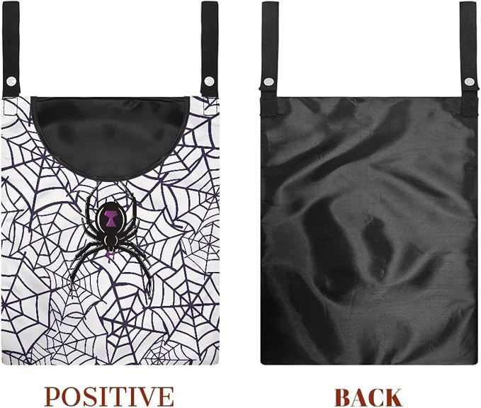 Spider Cobweb Clip Storage Bag Multi Purpose Clothespin Storage Organizer - Image 7