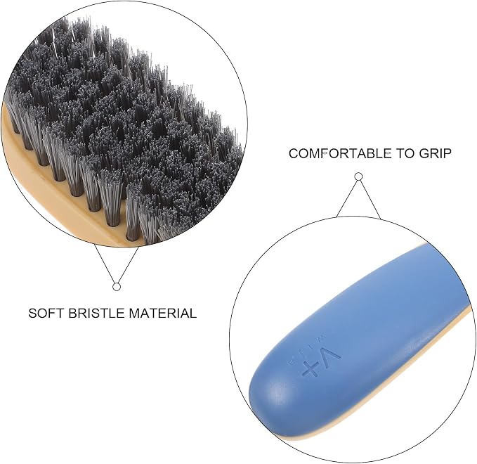 SECFOU 2pcs Multifunction Shoe Washing Brush and Soft Laundry Cleaning Brush Set - Image 3