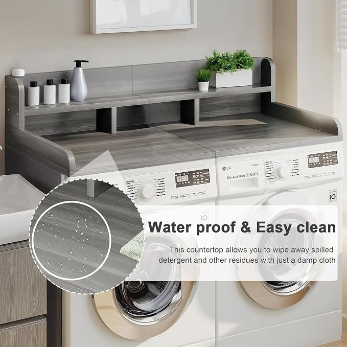 Washer Dryer Countertop, 2-Tier Laundry Countertop - Image 4