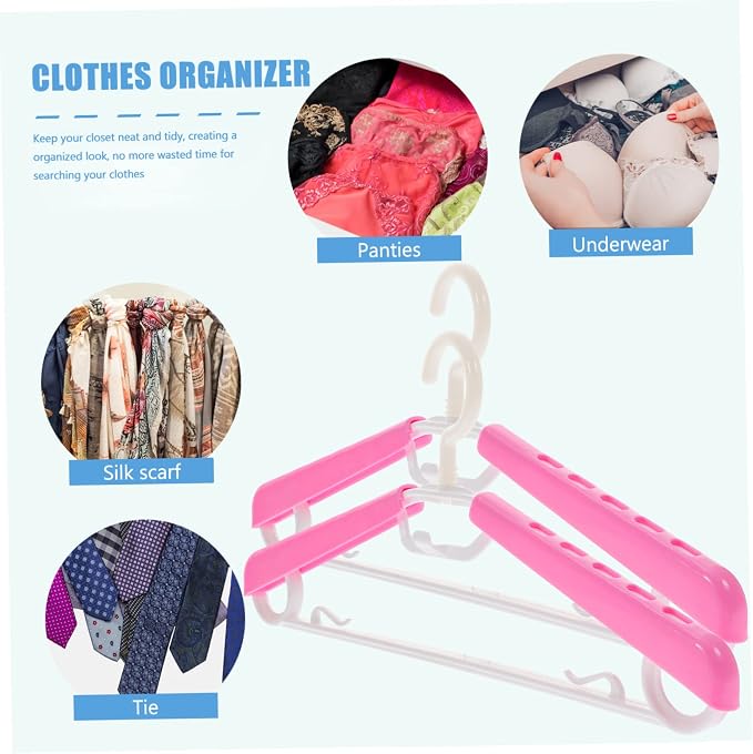 Zerodeko 10pcs Extra Wide Clothes Hangers - Image 9