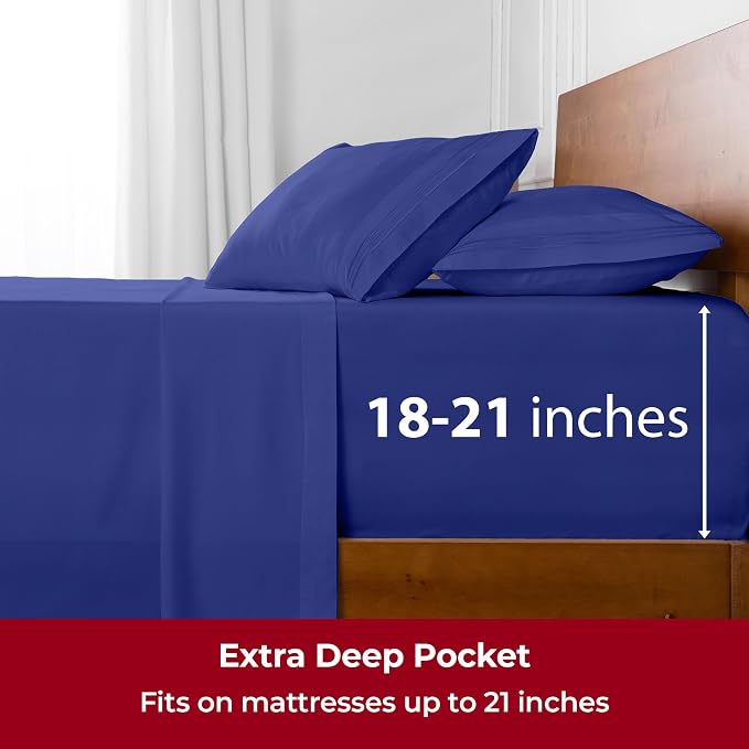 Mellanni Extra Deep Queen Sheets - Image 6