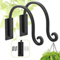 Heavy Duty Plant Hanger Bracket -2 Packs, 35lbs Weight Capacity by Lifyzoon