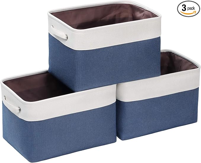 Kntiwiwo Foldable Storage Bin Collapsible Fabric Storage Basket Cube by Kntiwiwo