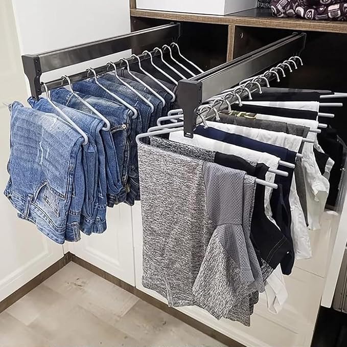 Heavy Duty Extendable Pull Out Closet Rod - Image 3