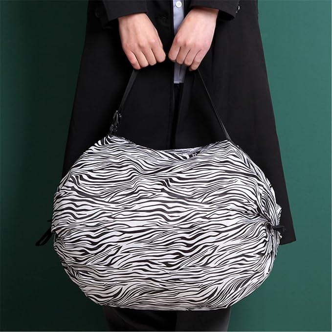 Portable Foldable Shopping Bag Large Capacity Multipurpose Storage Bag Sports - Image 4