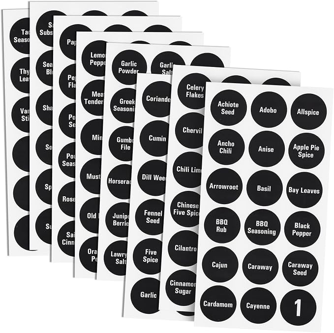Talented Kitchen Spice Labels Stickers - Image 9