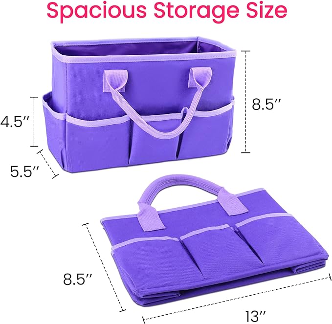Godery Desktop Tote and Organizer, Teacher Helper caddy Bag - Image 4