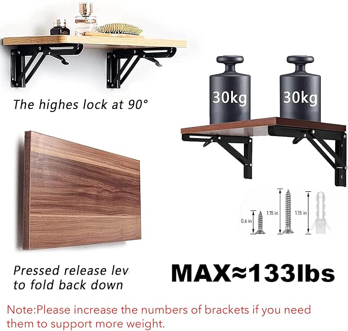 Folding Shelf Brackets - Image 4