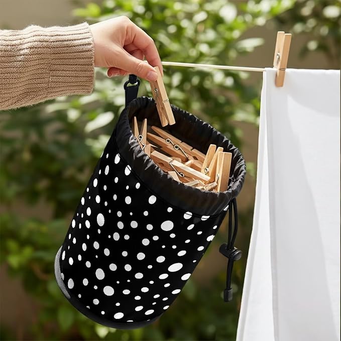 Large Capacity Clothespin Bag - Image 4