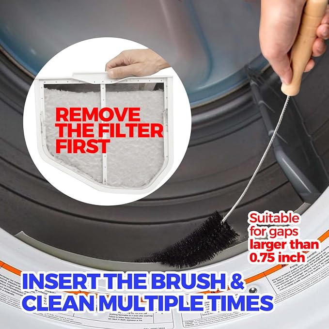 Holikme Dryer Vent Cleaner Kit 2 Pack - Image 2