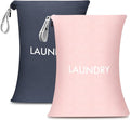 WiseBoy 2 Pack Laundry Bags, Travel Laundry Bag by WiseBoy
