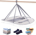 1 Tier Folding Mesh Clothes Drying Rack by WEISGJA