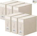 6 Pack Bed Sheet Closet Organizers and Storage, Sturdy Foldable Storage by StorageTastic