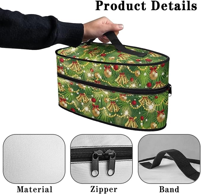 Christmas Lights Iron Portable Storage Bag Compatible - Image 5