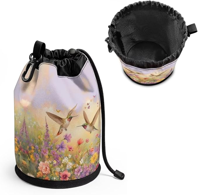 Hummingbird Floral Clothespin Bag - Image 2