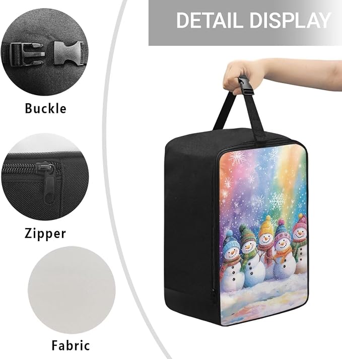 Christmas Steamer Accessories Case, Iron Carrying Pouch - Image 5