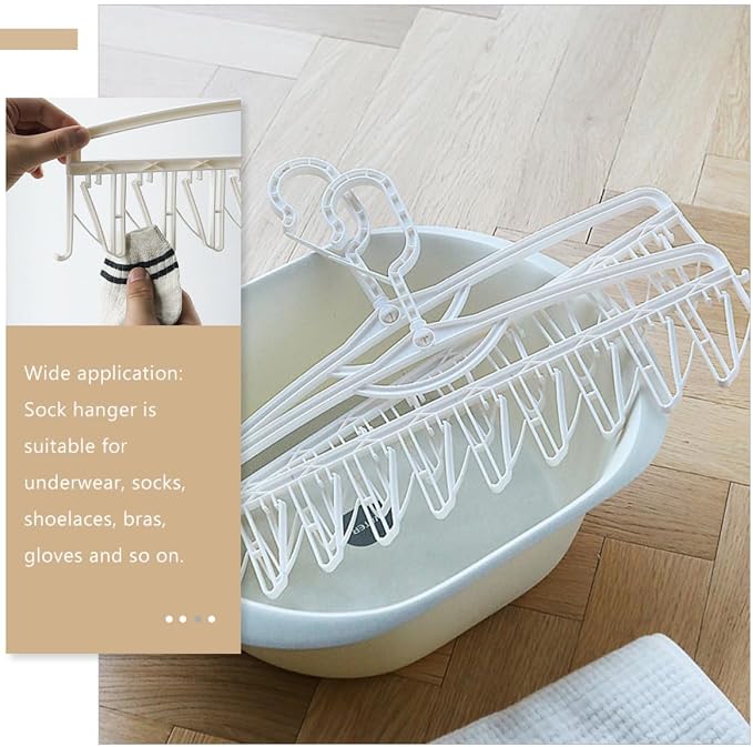 jojofuny Windproof Sock Dryer Hanger - Image 5