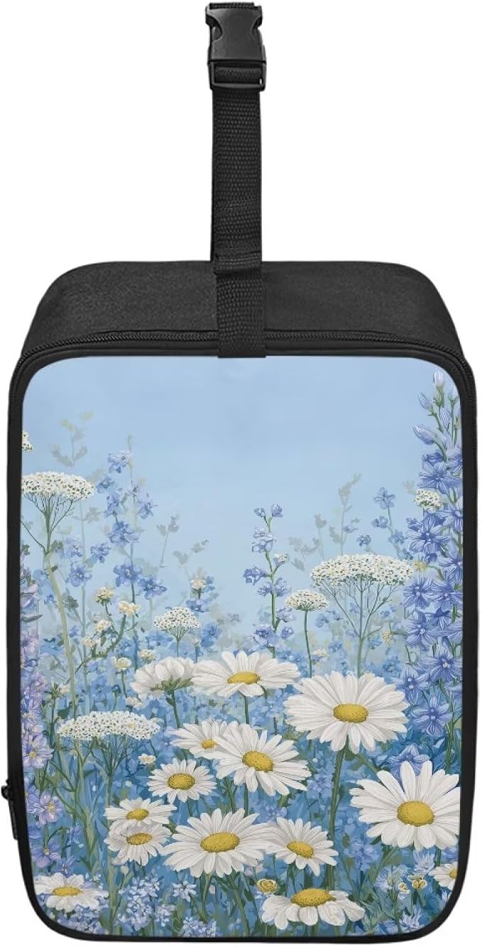 Universal Steamer Case Daisy Zippered Protective Pouch by YUVAMAGIMO