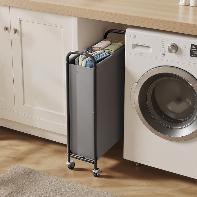 GRANNY SAYS 80L Slim Laundry Hamper - Image 4