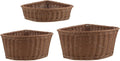 3pcs Imitation Rattan Woven Corner Basket by LALADEFIEE