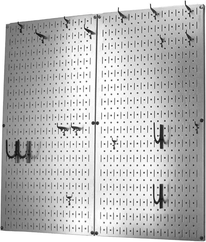 Wall Control Kitchen Pegboard Organizer Pots and Pans Storage Rack Organization - Image 2