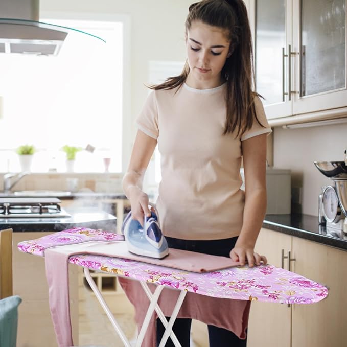 36 Inch Full-Size Ironing Board, Foldable Tabletop Design - Image 3