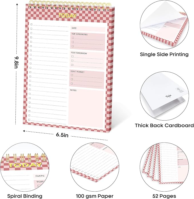 Taja To Do List Notepad - Image 6
