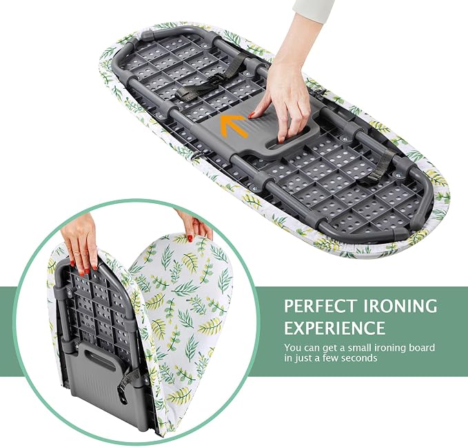 SheeChung Small Ironing Board 12"x32", Table Top Mini Ironing Boards - Image 5