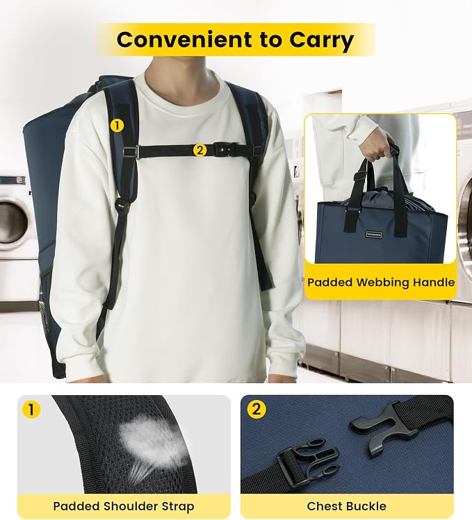 Vorspack Laundry Bag Backpack - Image 6