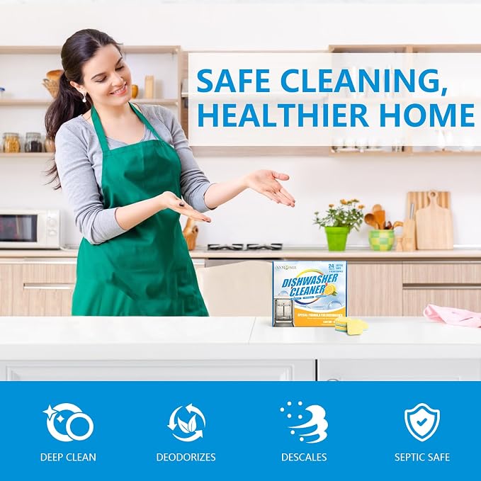 24-count Dishwasher Cleaner Tablets - Image 6