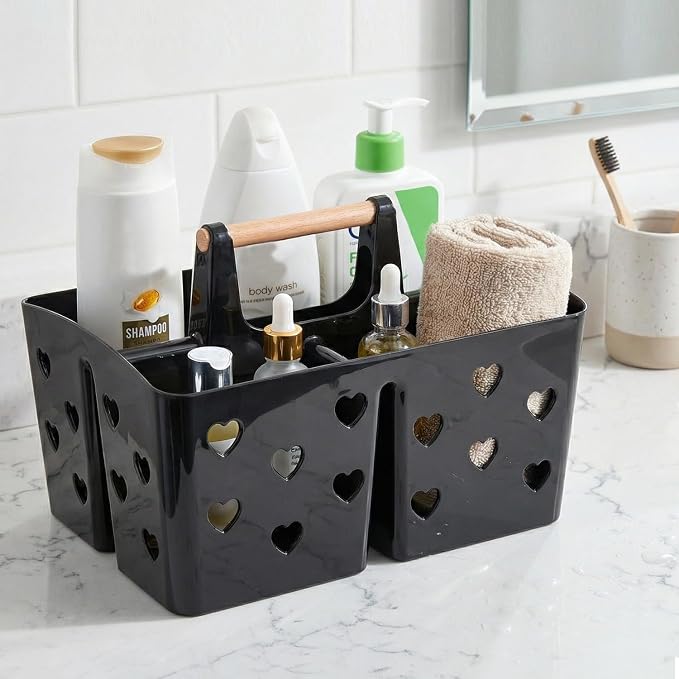 Black Portable Shower Caddy - Image 3