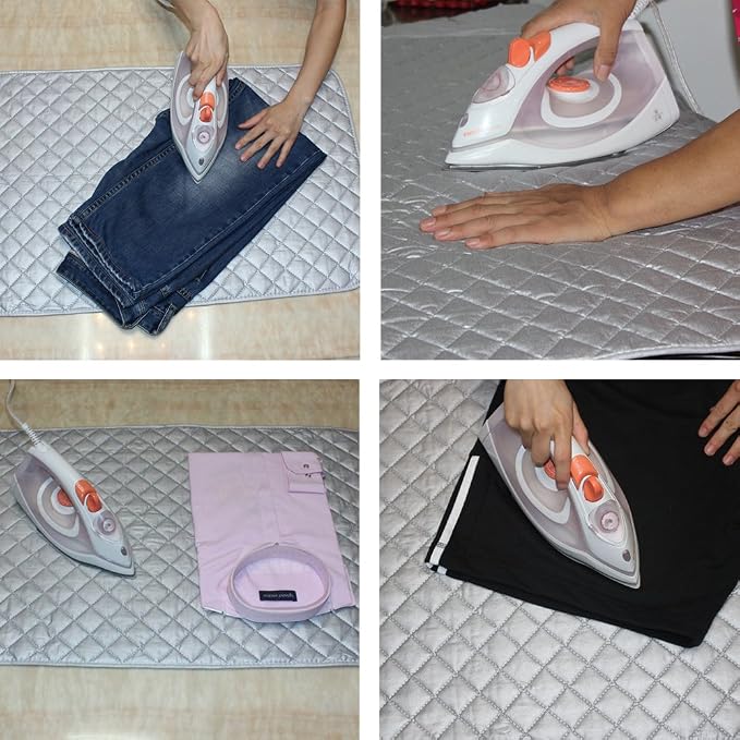 Kaxich Foldable Magnetic Ironing Mat Washer Dryer Heat-Resistant Ironing Pad - Image 7