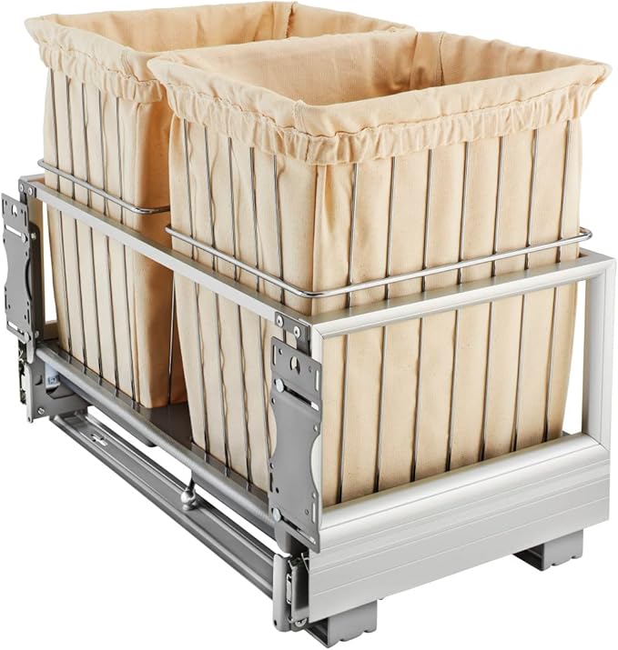 REV-A-SHELF Steel Wire Pullout Hamper by Rev-A-Shelf