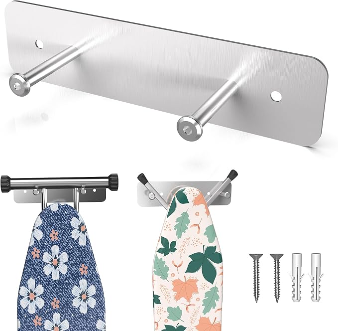 Ironing Board Holder, Ironing Board Hanger Wall Mount - Image 9