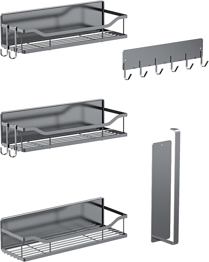 Multifunctional Magnetic Shelf for Washing Machine, Refrigerator, and Any Metal by MIMIyasha