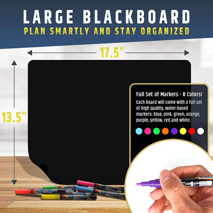 Premium Magnetic Wet/Dry-Erase Blackboard - Image 3