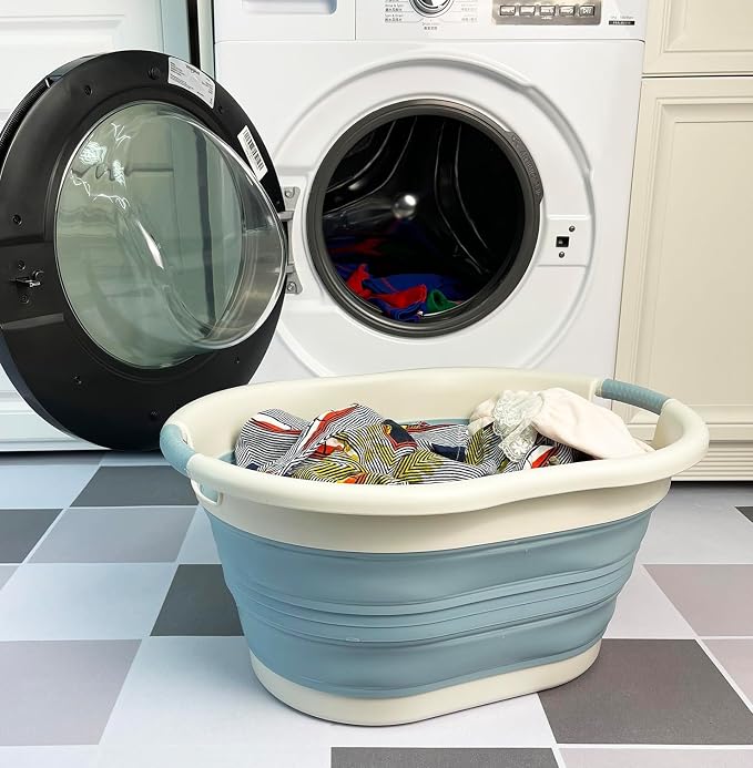 SAMMART 36L Collapsible Laundry Basket - Image 2