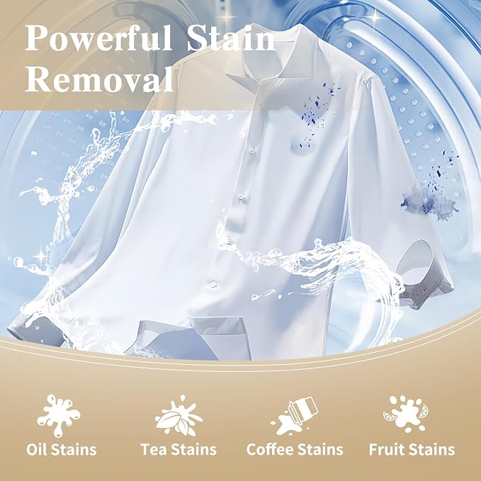 YUCO Laundry Sheets Detergent 80 Loads Plastic Free Sheet No Plastic Jug - Image 5