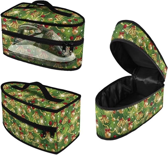 Christmas Lights Iron Portable Storage Bag Compatible by Maiyoinou