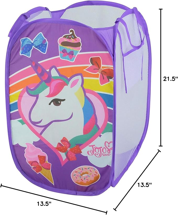 Nickelodeon Jojo Siwa Rainbow and Bows Pop Up Hamper - Image 2