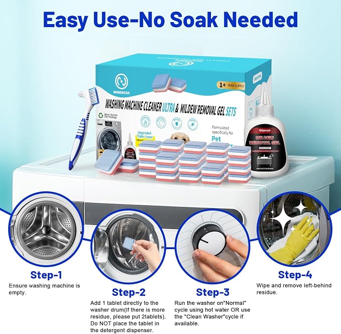 Washing Machine Cleaner Tablets Ultra - Image 5