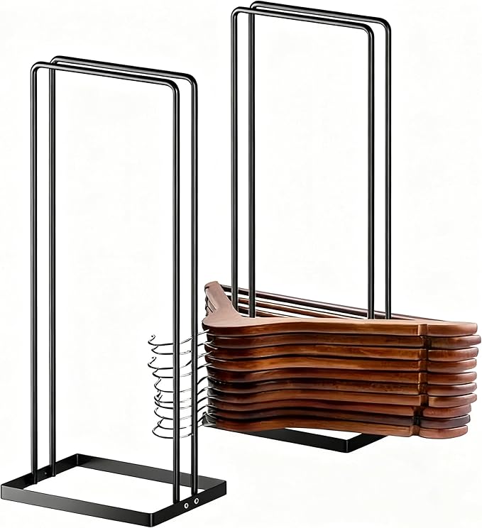 Hanger Stacker 2 Pack, Clothes Hanger Holder Organizer by SeropyDirect