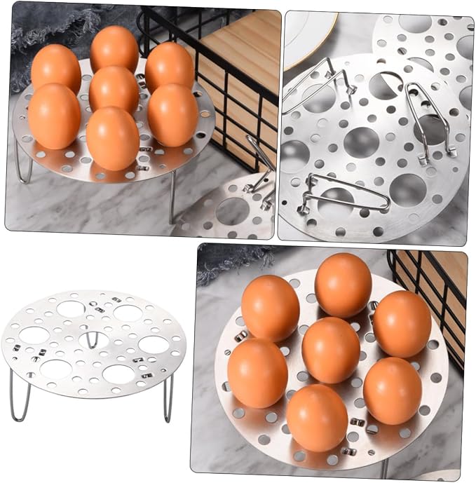 Alipis Multipurpose Steaming Rack Egg Pot Steam Tray Steamer - Image 8