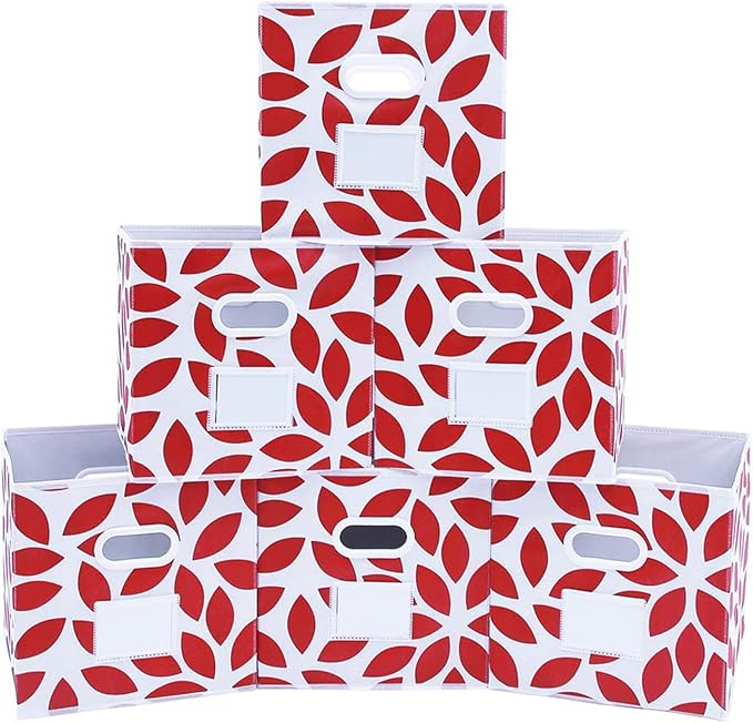 MAX Houser Fabric Storage Bins Cubes Baskets Containers - Image 7