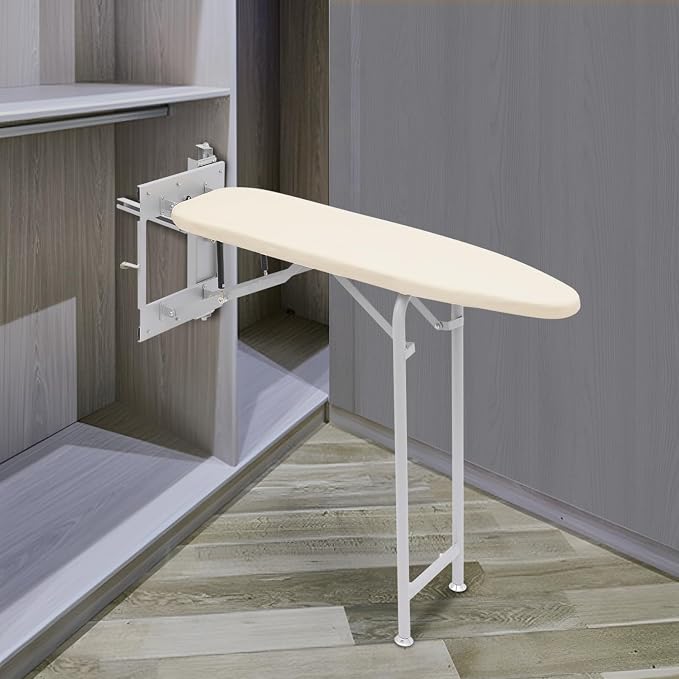 Pull-Out Ironing Board, Hideaway Ironing Board, Fold Down Ironing Station - Image 3