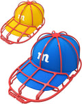 XQXA 2-Pack Baseball Hat Washer Cage | Machine-Washable Cap Cleaner Frame by XQXA